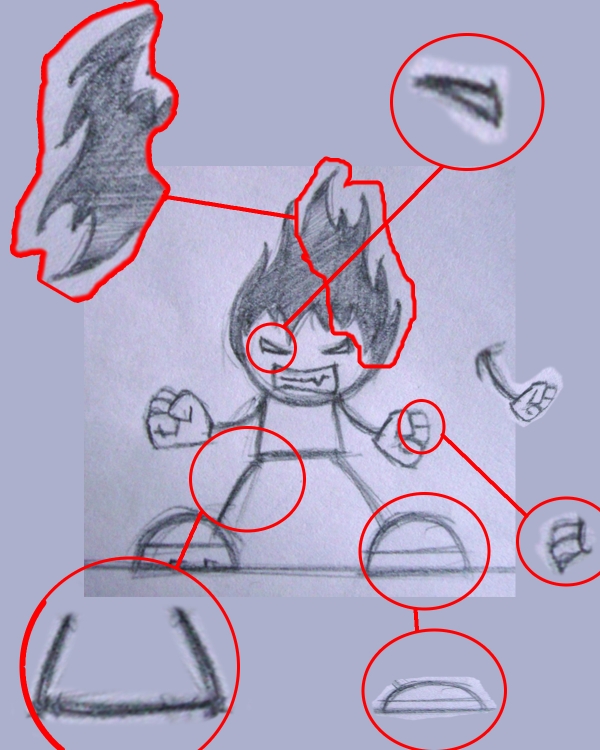 Creation of Mascot's Mistress: Step 1